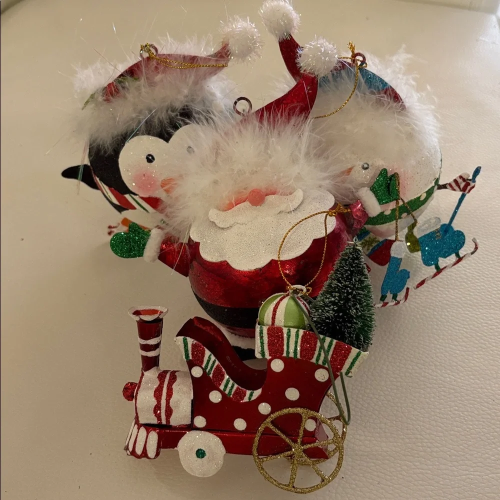 Festive Christmas Ornaments Set